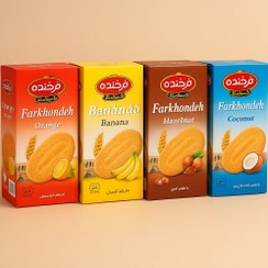 تصویر بیسکوییت پذیرایی فرخنده 900 گرمی 