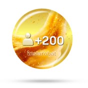 تصویر ۲۰۰ فالوور میکس ایرانی و خارجی طلایی 