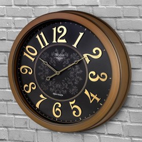 تصویر ساعت دیواری والار کد 603 - سفید Walar wall clock code 603