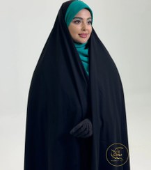 تصویر چادر مشکی ساده ایرانی 