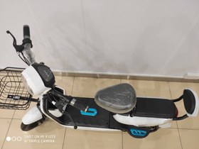 تصویر موتور سیکلت برقی ( اسکوتر برقی ) E.BIKE مدل X1 سفید 