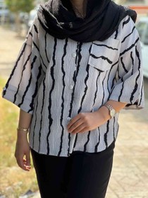 تصویر شومیز مانتویی دینا 