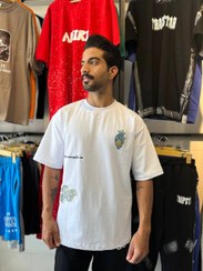 تصویر تیشرت قلب ونکوک گلدوزی سایز ۲XL و سفید 