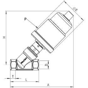 تصویر انگل ولو استیل 1/2 cbc CbC ANGLE VALVE 04