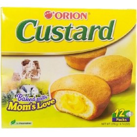 تصویر کیک کاستر اوریون Orion Custard بسته 12 عددی 