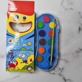 تصویر آبرنگ 12 رنگ آریا مدل هشت پا 