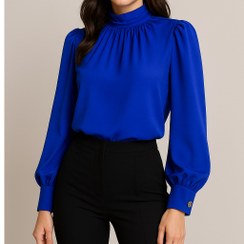 تصویر شومیز الیزه یقه فرنچ 