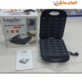 تصویر خرید وافل ساز برند سونیفر مدل SF_651 کد G2622 تک و عمده 