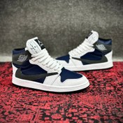 تصویر ترویس اسکات۲ ساقدار سفید سرمه ای طوسی 