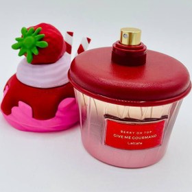 تصویر عطر ادوپرفیوم زنانه لطافه مدل بری آن تاپ حجم ۷۵ میلی لیتر شیرین گرم 
