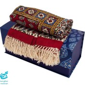 تصویر رومیزی قلمکار 1 متری صادراتی با جعبه هاردباکس 