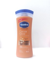 تصویر لوسیون بدن کاکائویی وازلین مدل Cocoa Glow 