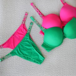 تصویر ست شورت و سوتین ویکتوریا سکرت فول جک کد 175 