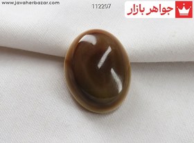 تصویر نگین عقیق باباقوری کد 112207 