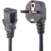 تصویر کابل برق TSCO PC 2m ا TSCO 2m 3-Pin Power Cable TSCO 2m 3-Pin Power Cable