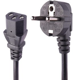 تصویر کابل برق TSCO PC 2m ا TSCO 2m 3-Pin Power Cable TSCO 2m 3-Pin Power Cable