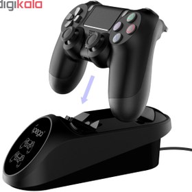 تصویر پایه شارژ دسته PS4 آی پگا مدل pg-9180 