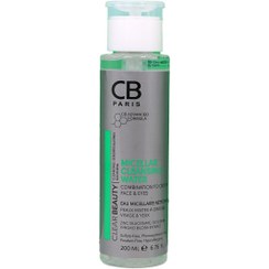 تصویر محلول میسلار مناسب پوست مختلط تا چرب CB CB Micellar Cleansing Water For Combination To Oily Skin 200ml