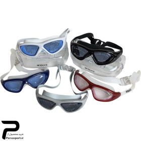 تصویر عینک شنا فریم بزرگ fox 