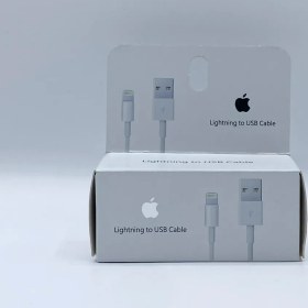 تصویر کابل شارژ آیفونی USB به لاتنینگ Lightning طول 1 متر 