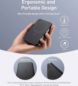 تصویر پاوربانک انکر مدل A1664 ظرفیت ۱۰ هزار میلی آمپر فست شارژ ۱۵ وات 