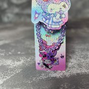 تصویر گردنبند کرومی ب همراه استیکر ناخن 