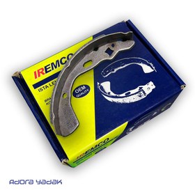 تصویر لنت کفشکی چرخ عقب پراید برند IREMCO IREMCO Pride Back Brake Pad