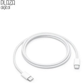 تصویر کابل شارژ دو سر USB-C اپل 60 وات طول 1 متر 