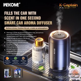 تصویر پخش کننده عطر هوشمند WEKOME WT-CA06 ا WEKOME WT-CA06 Smart Aroma Diffuser WEKOME WT-CA06 Smart Aroma Diffuser