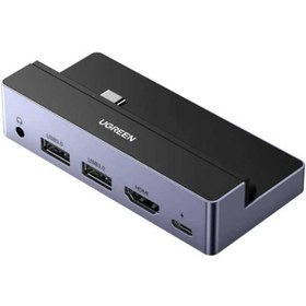 تصویر هاب USB-C پنج پورت یوگرین مدل CM317 Ugreen CM317 5-in-1 USB-C Hub