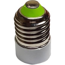 تصویر تبدیل لامپ E27 به E14 