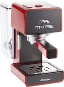 تصویر Ariete Pump Espresso Coffee Machine with Milk Frother, Ground Coffee and Pods Compatible, Maxi Cappuccino Maker, Auto Shut-off Function, 850W, 15 Bar, for Homes, Offices - Red ART1363 