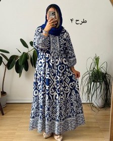 تصویر سرمه کالکشن - پیراهن ماکسی روشا 11 