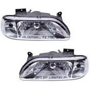 تصویر چراغ جلو پراید 131 بسته 2 عددی چپ و راست گارانتی سلامت و کیفیت کالا+گارانتی تعویض بی قید و شرط