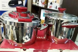 تصویر زودپز دوقلو برند تفال 4+6 لیتر 