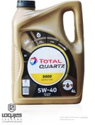 تصویر روغن موتور توتال Quartz 9000 5W40 حجم ۴ لیتر 