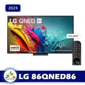 تصویر تلویزیون ال جی مدل 86QNED86 QNED86 86QNED86 LG 4K UHD Smart ThinQ AI WebOS TV 2024