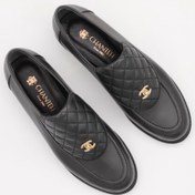 تصویر لوفر کلاسیک چرمی زنانه طرح شانل نشمیل 