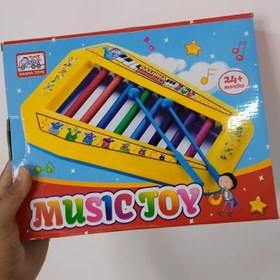 تصویر بلز آموزشی راشا تویز مدل 8 نوت مناسب کودک و خردسال 