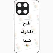 تصویر قاب طرح دلخواه گوشی هواوی Honor X6A محافظ لنزدار 