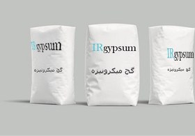 تصویر گچ ساختمانی سفید کاری (میکرونیزه) Semnan micronized plaster