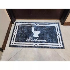 تصویر فرشینه پادری سرمه ایی ابعاد(80در 50) پارچه مخمل هازان ترک 