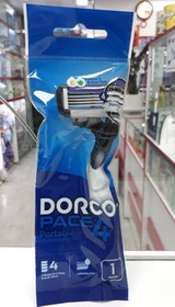 تصویر ژیلت ۴ تیغه دورکو، ۱ عددی 