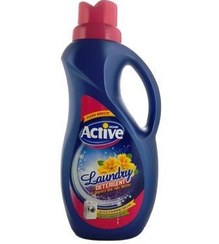 تصویر اکتیو مایع لباسشویی جنرال 1500 گرمی سرخابی 