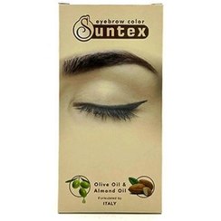 تصویر رنگ ابرو سانتکس - مشکی طبیعی E2 SUNTEX