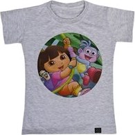 تصویر تی شرت دخترانه 27 طرح DORA کد J37 