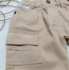تصویر شلوارک کتان - سایز 2 