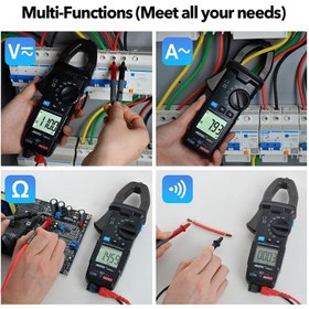 تصویر مولتی متر کلمپی دیجیتال مستک مدل CM83A PLUS mestect CM83A PLUS digital clamp multimeter