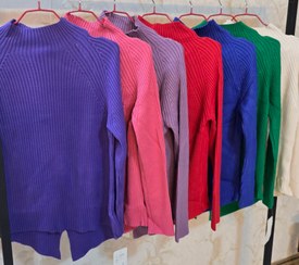 تصویر بلوز بافت ژاکت گرم گپ زنانه ودخترانه 