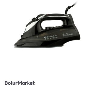 تصویر اتو بخار دستی مشکی فوما 3250 وات Fuma FU-2004 Black Hand Steam Iron 3250W